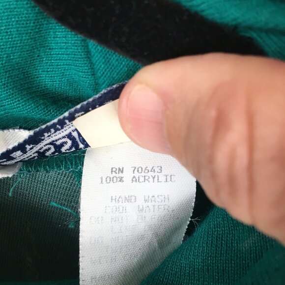 Vintage Jessica Howard By Mitchell Robbell Dress Womens 10 Green Belted Maxi 80s - Picture 9 of 16